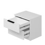 Hanah Home Mesita de Noche Kale Plus - 7910 Blanco